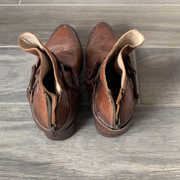 Freebird by Steven Western Leather Ankle Boots - Picture 2 of 5